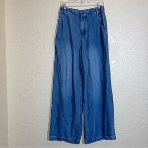 YFB Young Fabulous & Broke denim trouser wide leg pants
